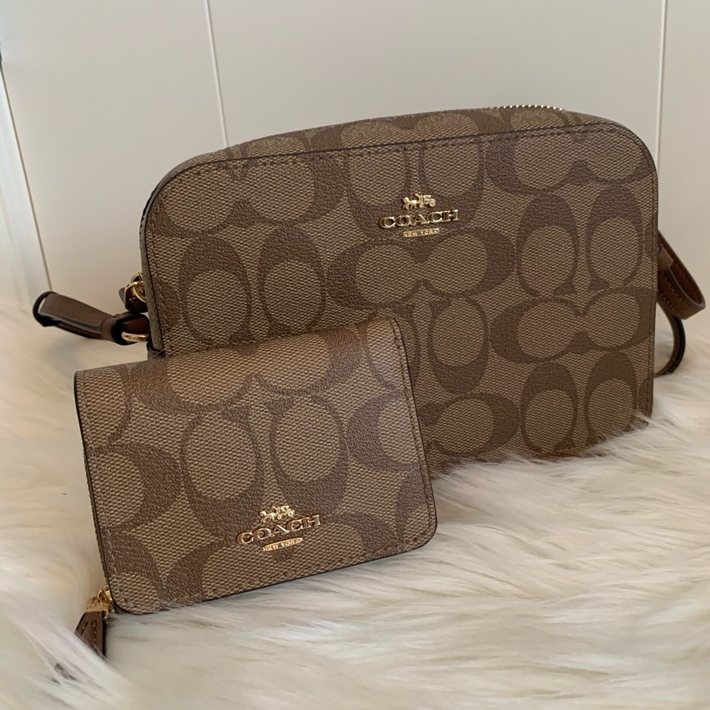 💕NEW💕COACH CROSSBODY AND A WALLET